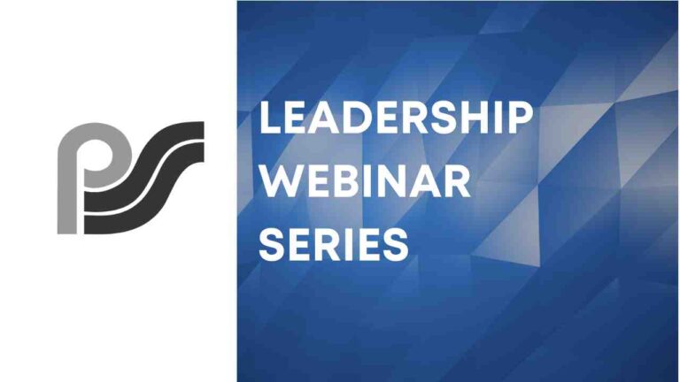 PSS Leadership Webinar Series_Cover